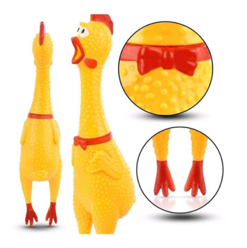 Игрушка Прикол Курица пищалка 43709 Игрушка Прикол Курица пищалка 43709