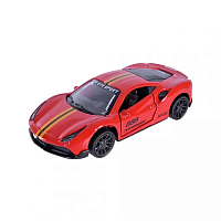 Машинка Автопром Ferrari 10см Червона метал  03281