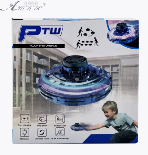 Іграшка літаючий спіннер бумеранг червоний та синій D -8 см 09944 фото 2 Іграшка літаючий спіннер бумеранг червоний та синій D -8 см 09944 фото 2