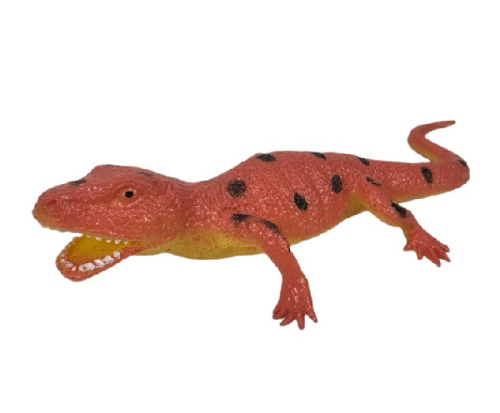 Игрушка силиконовая антистресс Ящерица оранжевая 12см 06741 Игрушка силиконовая антистресс Ящерица оранжевая 12см 06741