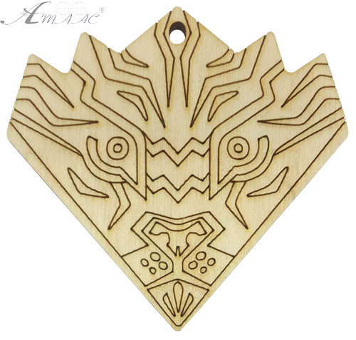 Фигурка фанерная - Тигр № 10 угловатая морда 7,5 х 7 см AS-4545 Фигурка фанерная - Тигр № 10 угловатая морда 7,5 х 7 см AS-4545