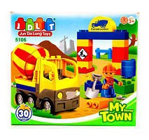 Игрушка Конструктор JDLT для малыша My Town 30 деталей  5106