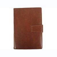 Щоденник недатований А5 Leader шкірзамінник, коричневий 148 арк 08-N29-A5, 140500
