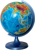 Глобус фізичний 16 см пластик  00168