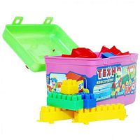 Іграшка пластикова Конструктор у саквояжі 86 шт Технок  1967 