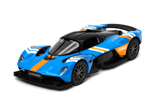 Машинка Kinsmart Aston Martin Valkyrie Синяя KT5470FW Машинка Kinsmart Aston Martin Valkyrie Синяя KT5470FW