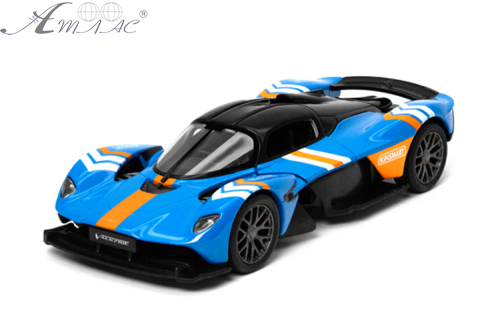 Машинка Kinsmart Aston Martin Valkyrie Синя KT5470FW Машинка Kinsmart Aston Martin Valkyrie Синя KT5470FW