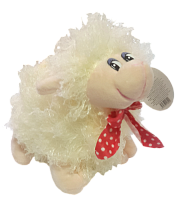 Игрушка Мягкая Овечка 18 см белая  1899