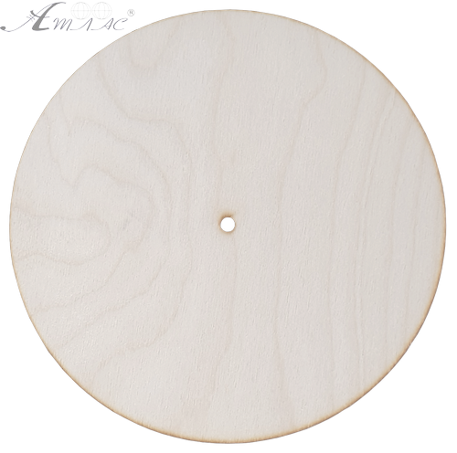 Основа для годинника з фанери 4 мм № 34 Кругла d = 10 см AS-4880
