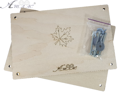 Пресс для высушивания растений для гербария Атлас 20 х 30см  AS-7181