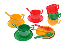 Іграшка Набір Посудки Юніка для чаювання 18 предметів 16856