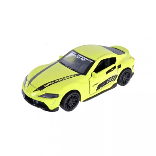 Машинка Автопром Toyota Supra 10см Салатовая металл 03278 Машинка Автопром Toyota Supra 10см Салатовая металл 03278