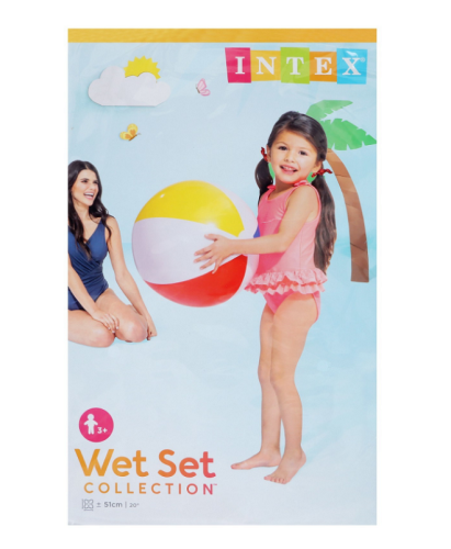Intex Мяч надувной d = 51 см в пакете  59020NP