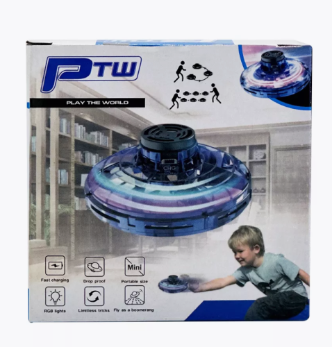 Игрушка Летающий спиннер бумеранг красный и синий D -8 см 09944 фото 2 Игрушка Летающий спиннер бумеранг красный и синий D -8 см 09944 фото 2