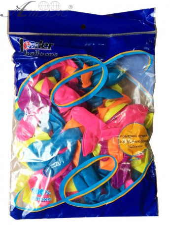 Кульки повітряні 23 см неонові 018YG, 992136