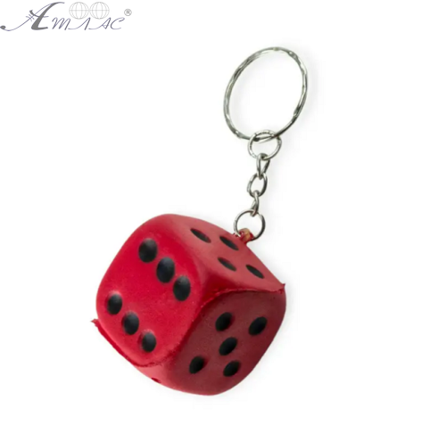 Брелок Кубик игровой мягкий плавает 3 см 12467 Брелок Кубик игровой мягкий плавает 3 см 12467