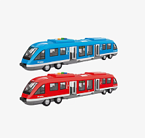 Игрушка Поезд Экспресс City Series Синий инерция свет звук 43см  3345