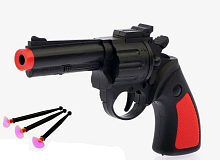 Іграшка Пістолет Револьвер + кулі з присосками 21 см  629-1