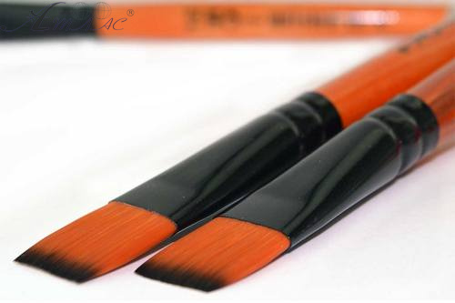 Пензлик синтетика Плоский № 3 художня 1703F фото 2