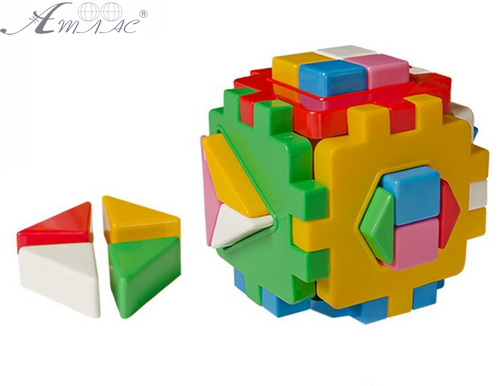 Іграшка Кубик сортер 12 см Технок 2469, 2452 фото 2 Іграшка Кубик сортер 12 см Технок 2469, 2452 фото 2