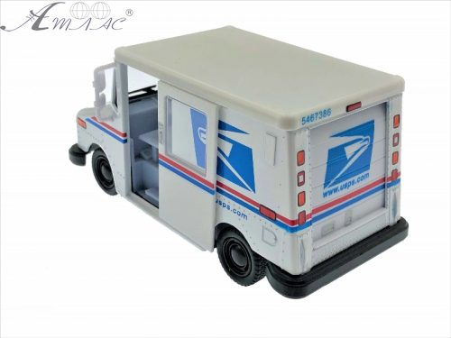 Машинка модель Kinsfun USPS поштовий фургон K5112W фото 2 Машинка модель Kinsfun USPS поштовий фургон K5112W фото 2