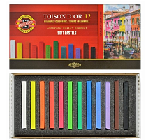 Пастель сухая Koh-I-Noor 12 цветов квадратная  8582