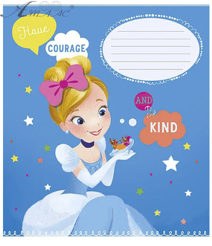 Зошит 12 л лінія Школярик з малюнком мікс, 012-*** фото 2