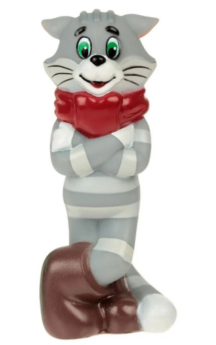 Игрушка Кот Матроскин фигурка 9см в кульке 5981 Игрушка Кот Матроскин фигурка 9см в кульке 5981