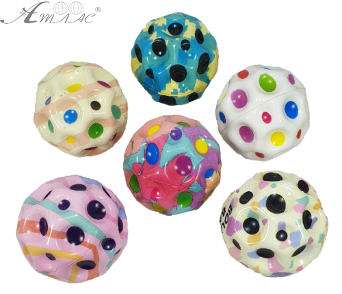 Игрушка Мяч Гравити Бол попрыгунчик 67мм Пастель 15385 Игрушка Мяч Гравити Бол попрыгунчик 67мм Пастель 15385