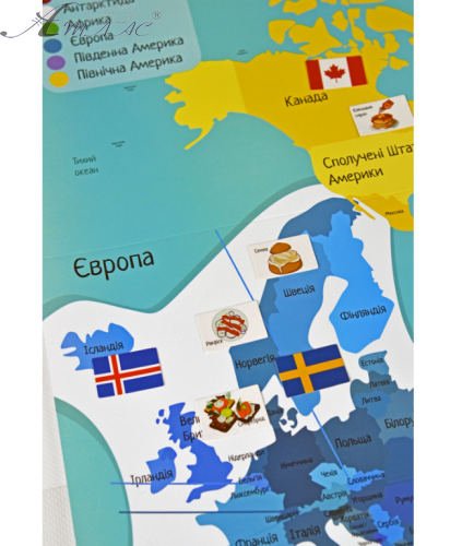 Игрушка Настольная Флаги с многоразовыми наклейками 11121 фото 2 Игрушка Настольная Флаги с многоразовыми наклейками 11121 фото 2