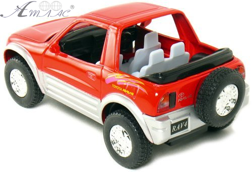 Машинка Kinsmart Toyota RAV4 пляжный KT5011W фото 2 Машинка Kinsmart Toyota RAV4 пляжный KT5011W фото 2