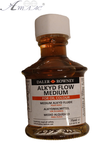 Прискорювач Висихання Daler-Rowney Alkyd Flow Medium 75 мл 114007022 Прискорювач Висихання Daler-Rowney Alkyd Flow Medium 75 мл 114007022