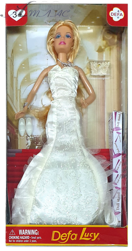 Кукла Defa Lucy В вечернем платье 28 см  8270 