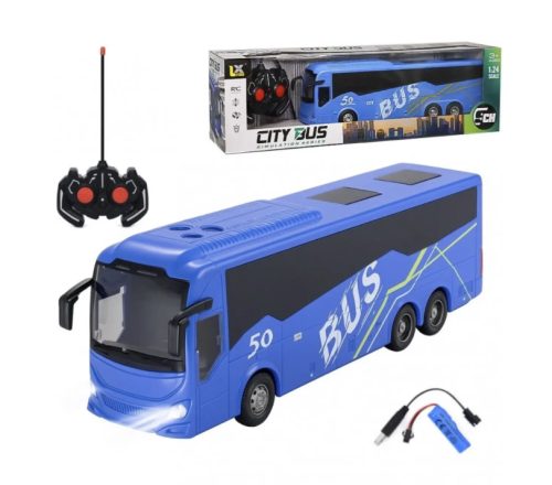 Игрушка Радиоуправляемый Автобус аккумулятор 29 см 197-4 Игрушка Радиоуправляемый Автобус аккумулятор 29 см 197-4