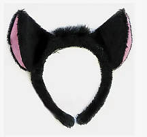 Іграшки Обруч Вушки Кішки з хвостом 26см чорні  04289