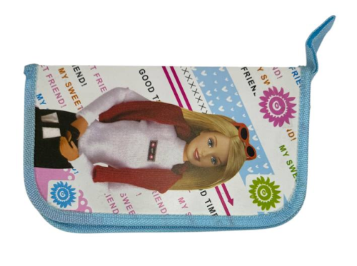 Пенал школьный ВВ 12*22см цвета микс  PP-TM-907