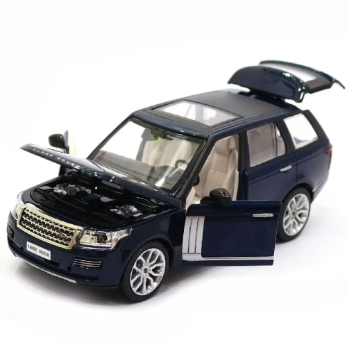 Машинка Автопром Land Rover Range Rover IV синяя металл свет звук 19см 68263А фото 2 Машинка Автопром Land Rover Range Rover IV синяя металл свет звук 19см 68263А фото 2