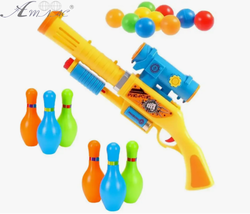 Іграшка Зброя Автомат бластер Jiayi Toys 55см у коробці  648-16 фото 2