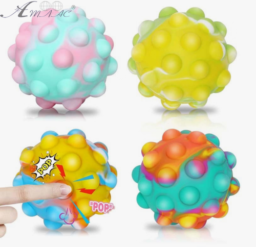 Игрушка Антистресс Мяч Pop it 6,5 см 14608 Игрушка Антистресс Мяч Pop it 6,5 см 14608