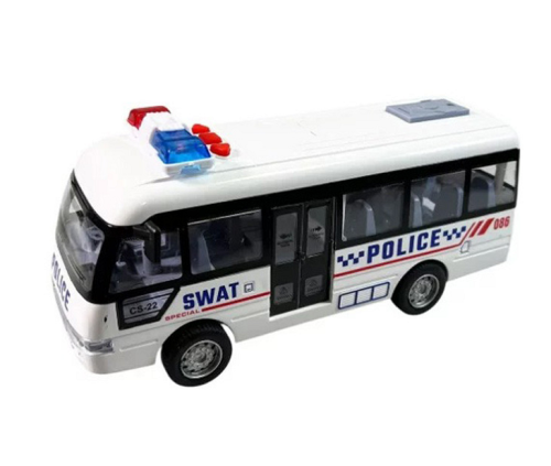 Игрушка Автобус Police пластик 18 см в коробке YM-9906В Игрушка Автобус Police пластик 18 см в коробке YM-9906В