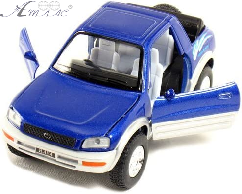 Машинка Kinsmart Toyota RAV4 пляжний KT5011W Машинка Kinsmart Toyota RAV4 пляжний KT5011W