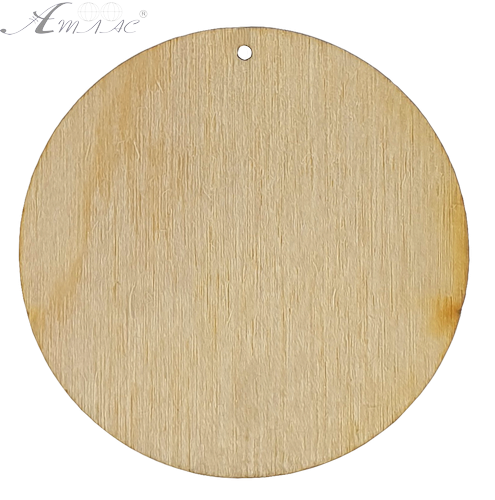 Фигурка фанерная - Кулон круглый простой 28 мм AS-4667, В-0128 Фигурка фанерная - Кулон круглый простой 28 мм AS-4667, В-0128