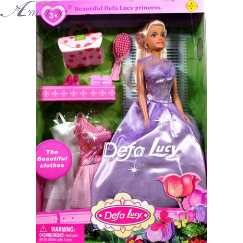 Лялька Defa Lucy Принцеса з набором вбрання 29 см  8071