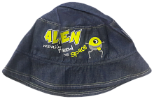 Панамка для хлопчика Marika р. 50 джинсова, синя 14257