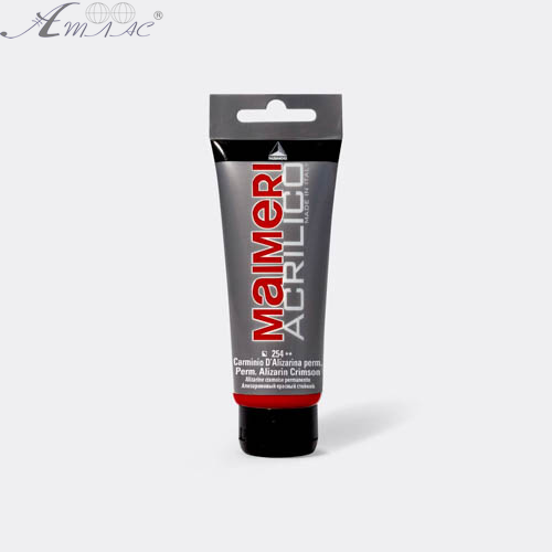 Фарба акрилова Maimeri Acrilico 75 мл Малиновий алізариновий 0916254 Фарба акрилова Maimeri Acrilico 75 мл Малиновий алізариновий 0916254