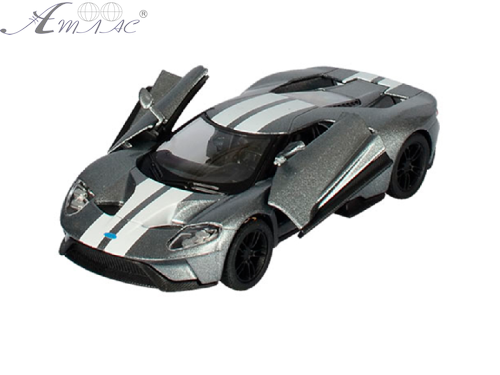 Машинка Kinsmart Ford GT 2017 зі смужками KT5391FW фото 2 Машинка Kinsmart Ford GT 2017 зі смужками KT5391FW фото 2