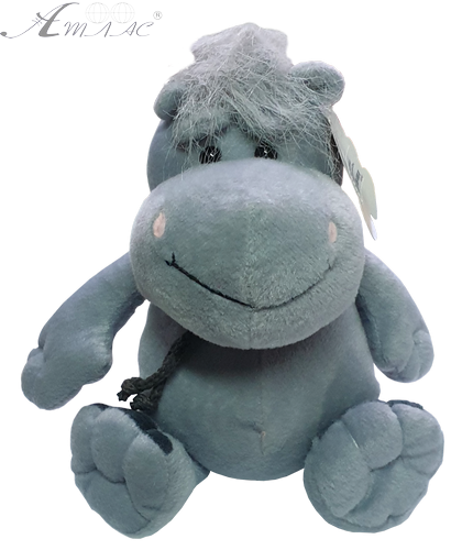 Іграшка М'яка Бегемот 22 см сірий BangoBear Іграшка М'яка Бегемот 22 см сірий BangoBear