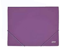Папка на гумці А4 Datum фіолетова  490358