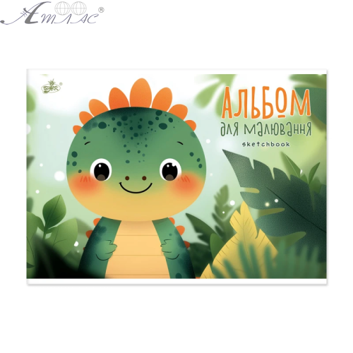 Альбом для малювання скоба А4 40аркушів Бриск 100г 16170 фото 5 Альбом для малювання скоба А4 40аркушів Бриск 100г 16170 фото 5