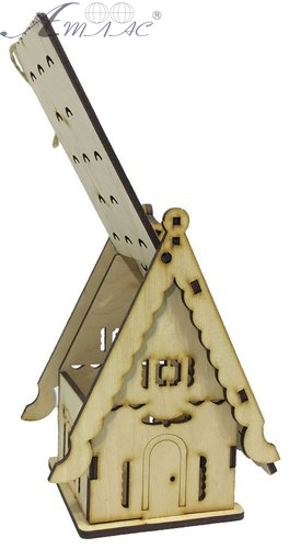 Домик № 3 Шкатулка с открывающейся крышей 11 х 9 х 17 см AS-4241, F-0105 фото 2 Домик № 3 Шкатулка с открывающейся крышей 11 х 9 х 17 см AS-4241, F-0105 фото 2